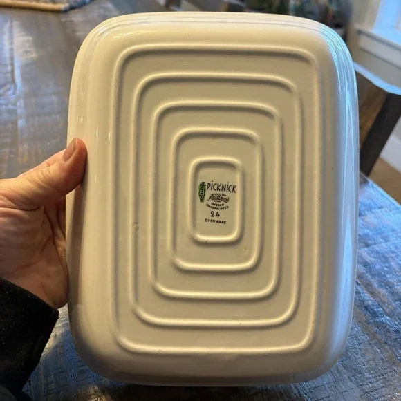 MCM Rorstrand Picknick Dish Platter #24 Marianne Westman Swedish Ovenware - Picture 5 of 10